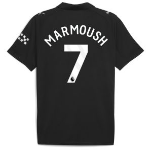 Manchester City Away MARMOUSH 7 Jersey 25-26