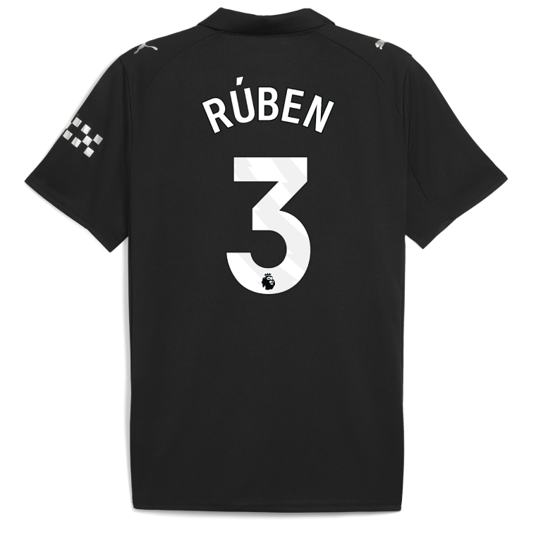 Manchester City Away RÚBEN 3 Jersey 25-26
