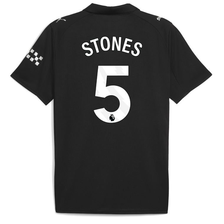 Manchester City Away STONES 5 Jersey 25-26