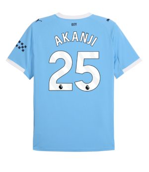 Manchester City Home Akanji 25 Jersey 25-26