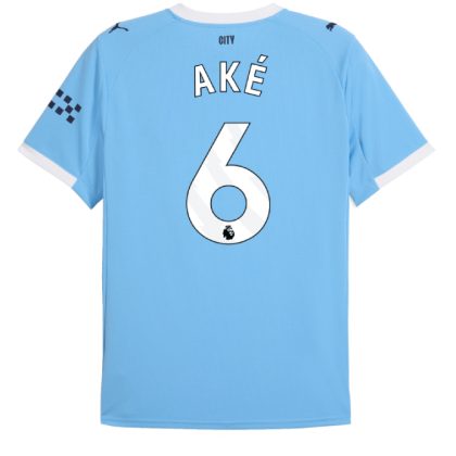 Manchester City Home Aké 6 Jersey 25-26