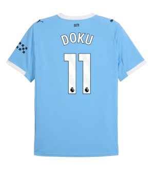 Manchester City Home Doku 11 Jersey 25-26