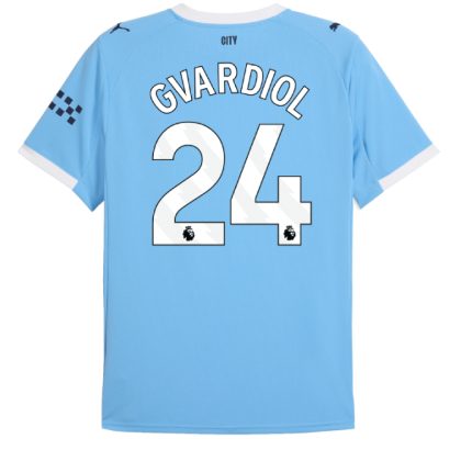 Manchester City Home Gvardiol 24 Jersey 25-26