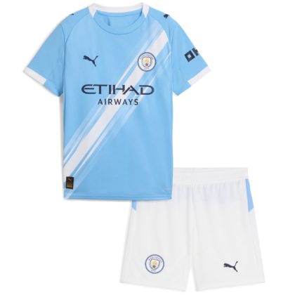 Manchester City Home Kids Kit 25-26