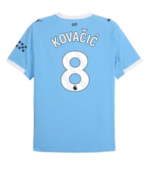Manchester City Home Kovačić 8 Jersey 25-26