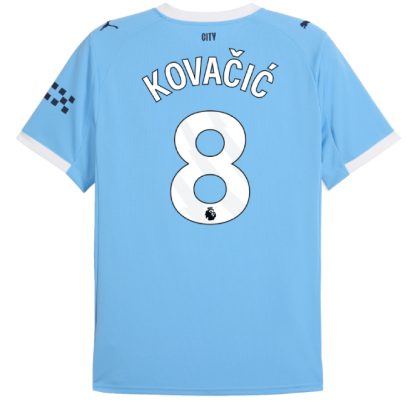 Manchester City Home Kovačić 8 Jersey 25-26