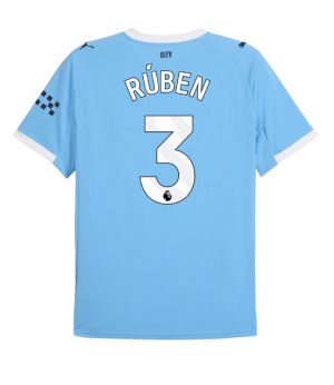 Manchester City Home Rúben 3 Jersey 25-26