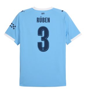Manchester City Home Rúben 3 UCL Jersey 25-26