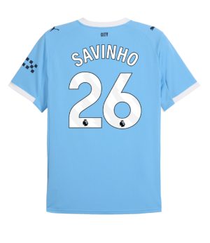 Manchester City Home Savinho 26 Jersey 25-26