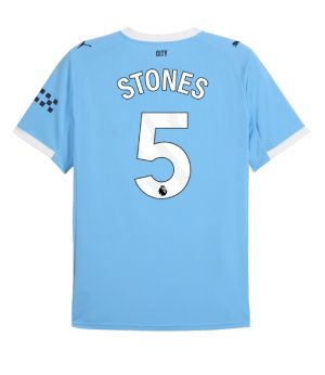 Manchester City Home Stones 5 Jersey 25-26