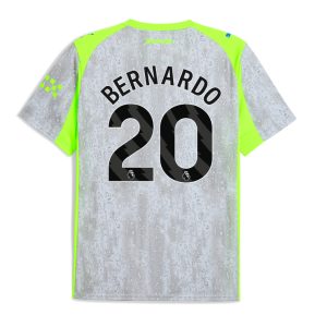 Manchester City Third BERNARDO 20 Jersey 25-26