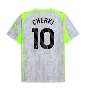 Manchester City Third CHERKI 10 Jersey 25-26