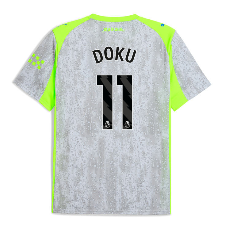 Manchester City Third DOKU 11 Jersey 25-26