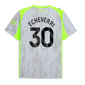 Manchester City Third ECHEVERRI 30 Jersey 25-26