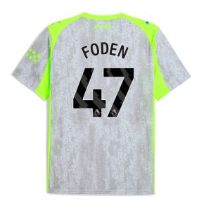 Manchester City Third FODEN 47 Jersey 25-26
