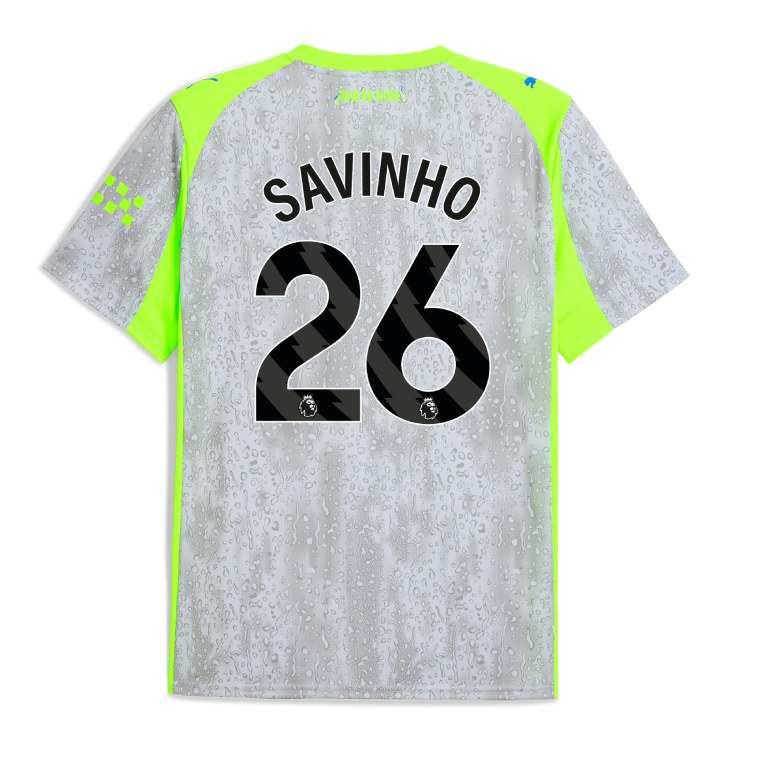 Manchester City Third SAVINHO 26 Jersey 25-26