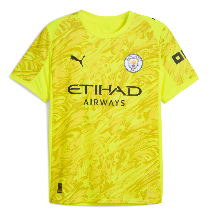 Manchester City Yellow Goalkeeper Jersey 25-26
