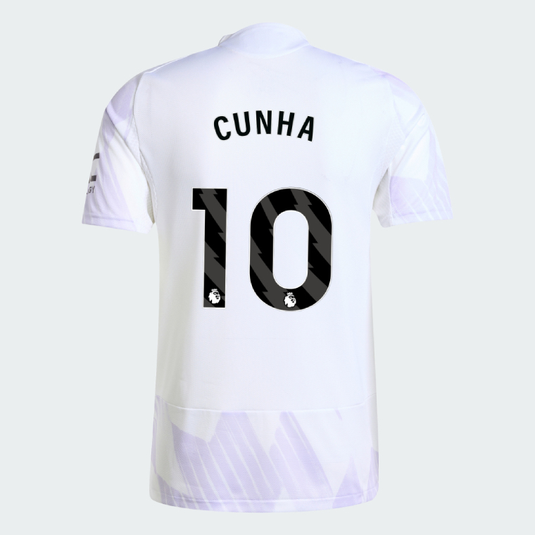 Manchester United Away CUNHA 10 Jersey 25-26 (Player Version)