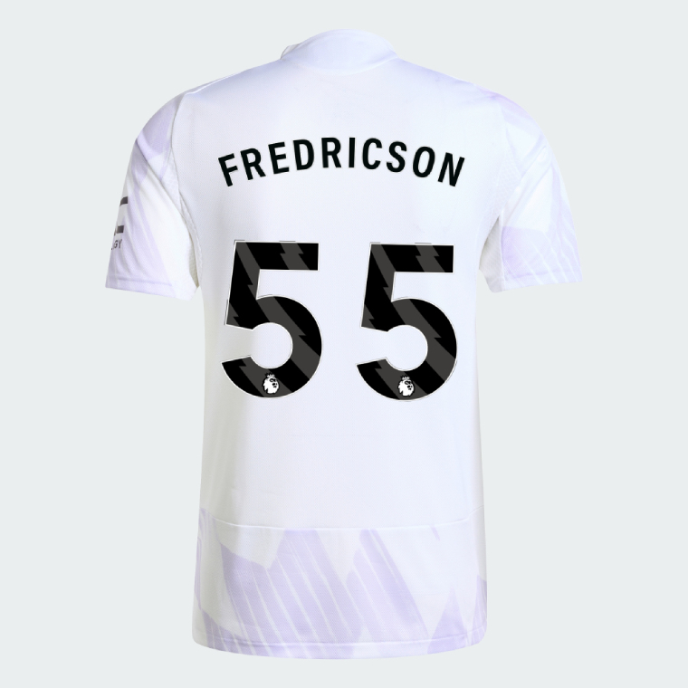 Manchester United Away FREDRICSON 55 Jersey 25-26 (Player Version)