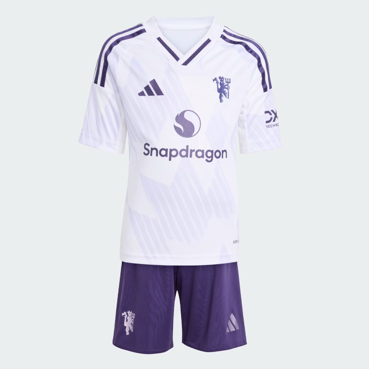 Manchester United Away Kids Kit 25-26