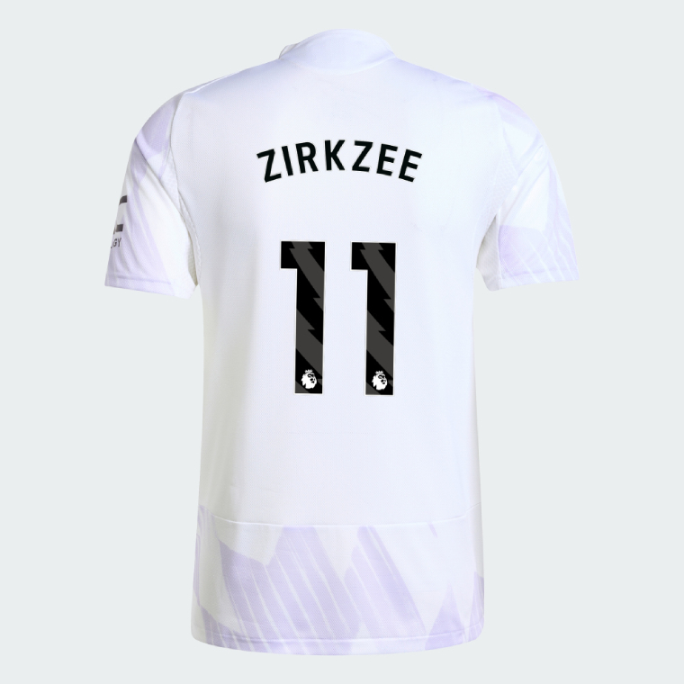 Manchester United Away ZIRKZEE 11 Jersey 25-26 (Player Version)