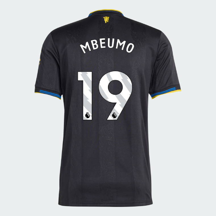 Manchester United Third MBEUMO 19 Jersey 25-26 (Player Version)