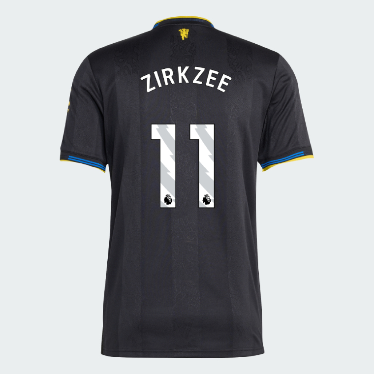 Manchester United Third ZIRKZEE 11 Jersey 25-26 (Player Version)