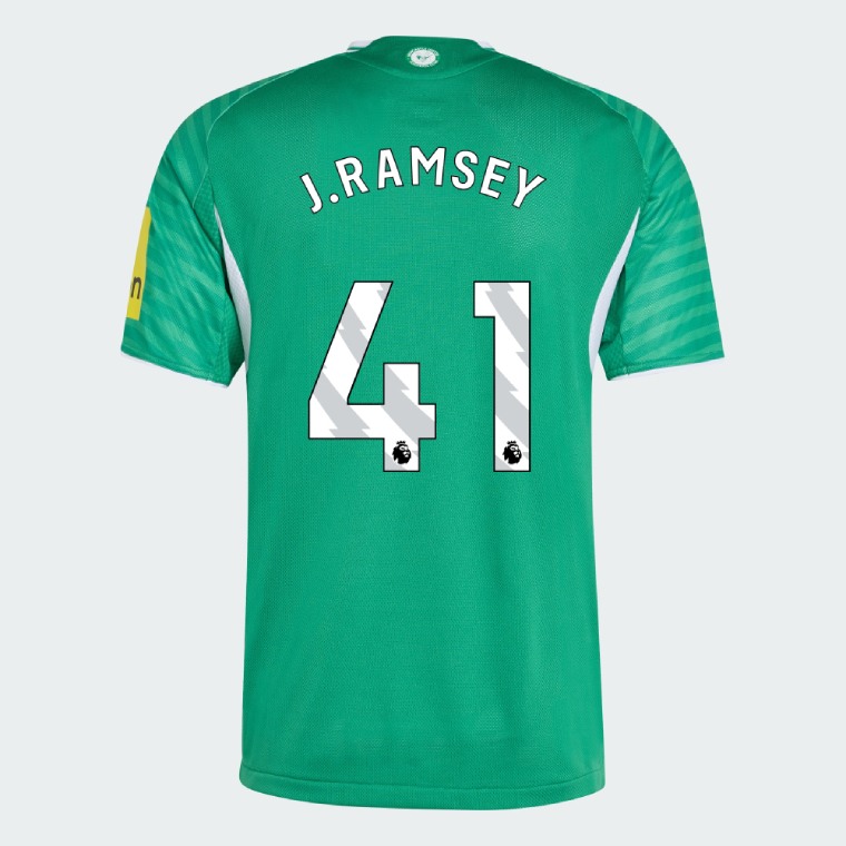 Newcastle United Away J.RAMSEY 41 Jersey 25-26 (Player Version)