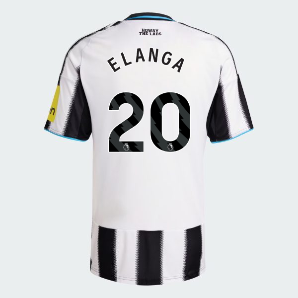 Newcastle United Home ELANGA 20 Jersey 25-26