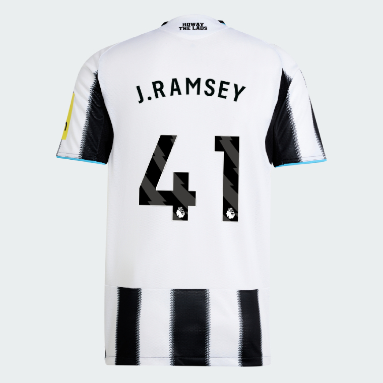 Newcastle United Home J.RAMSEY 41 Jersey 25-26 (Player Version)