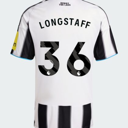Newcastle United Home LONGSTAFF 36 Jersey 25-26