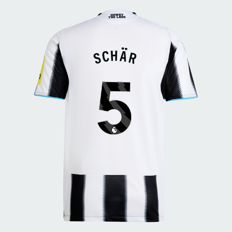 Newcastle United Home SCHÄR 5 Jersey 25-26 (Player Version)
