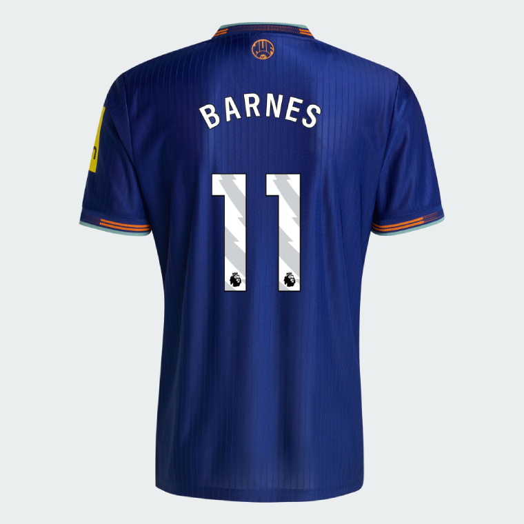Newcastle United Third BARNES 11 Jersey 25-26 (Player Version)
