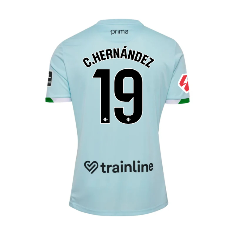 Real Betis Away C.HERNÁNDEZ 19 Jersey 25-26