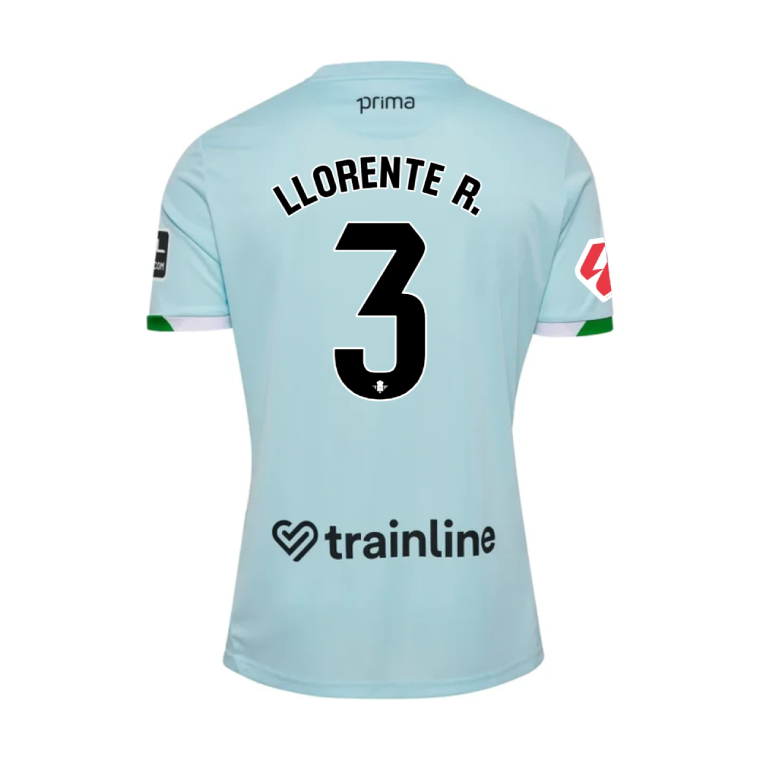 Real Betis Away LLORENTE R. 3 Jersey 25-26