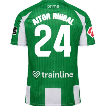 Real Betis Home AITOR RUIBAL 24 Jersey 25-26