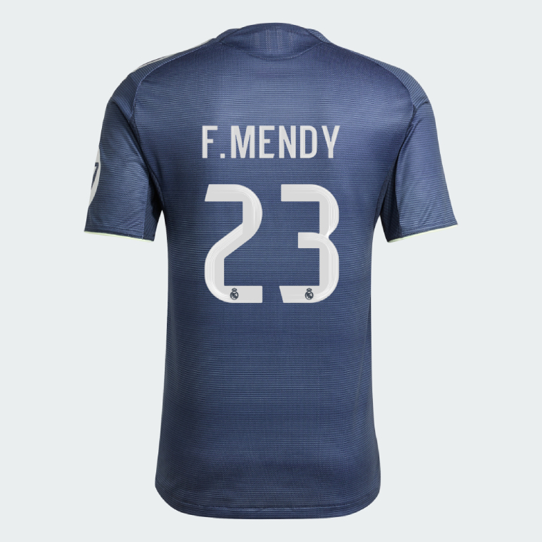 Real Madrid Away F. MENDY 23 Jersey 25-26 (Player Version)