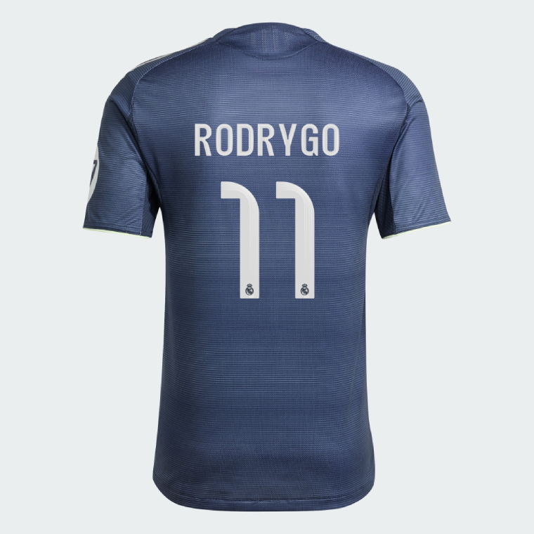 Real Madrid Away RODRYGO 11 Jersey 25-26 (Player Version)