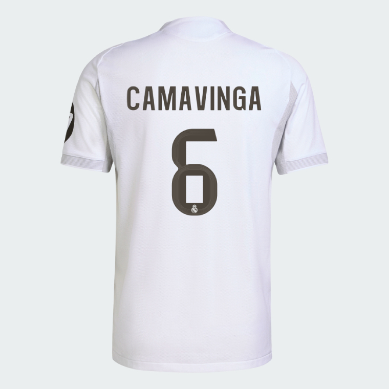 Real Madrid Home CAMAVINGA 6 Jersey 25-26 (Player Version)