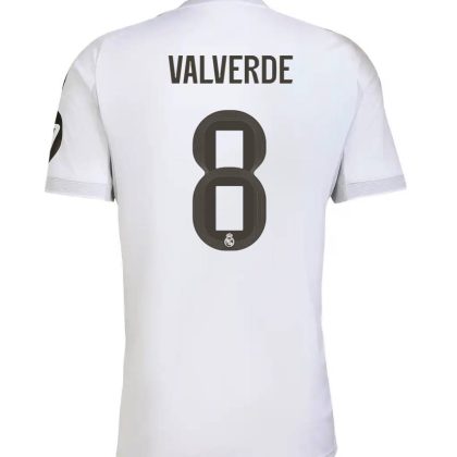 Real Madrid Home Valverde 8 Jersey 25-26