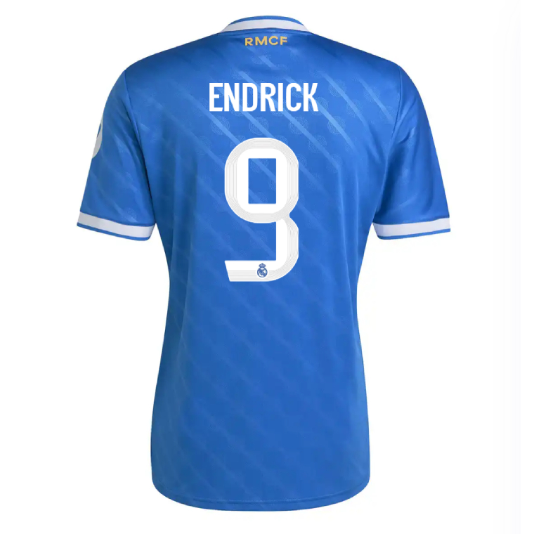 Real Madrid Third ENDRICK 9 Jersey 25-26