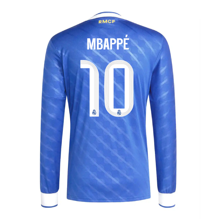 Real Madrid Third MBAPPÉ 10 Long Sleeve Jersey 25-26