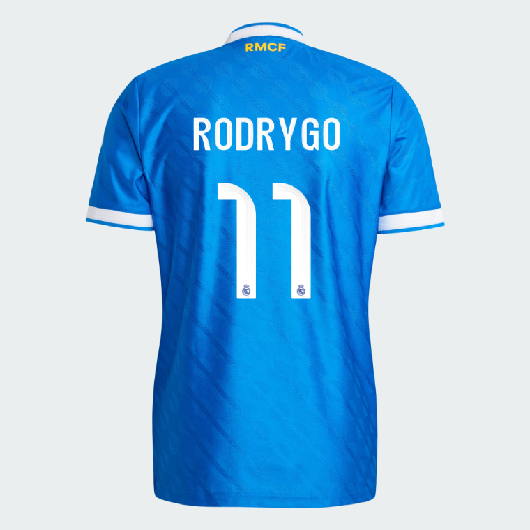 Real Madrid Third RODRYGO 11 Jersey 25-26 (Player Version)