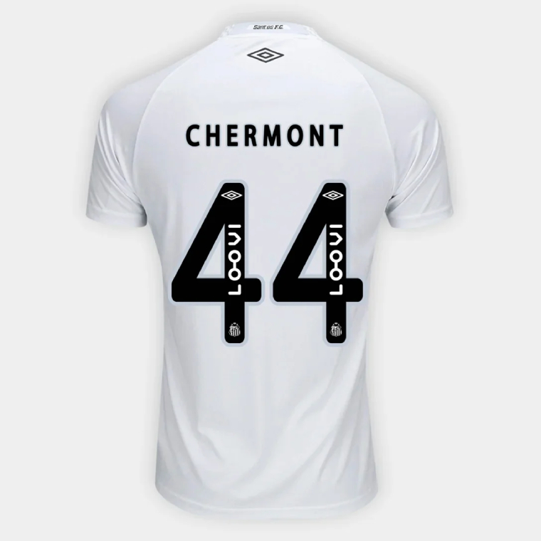 Santos FC Home CHERMONT 44 Jersey 25-26