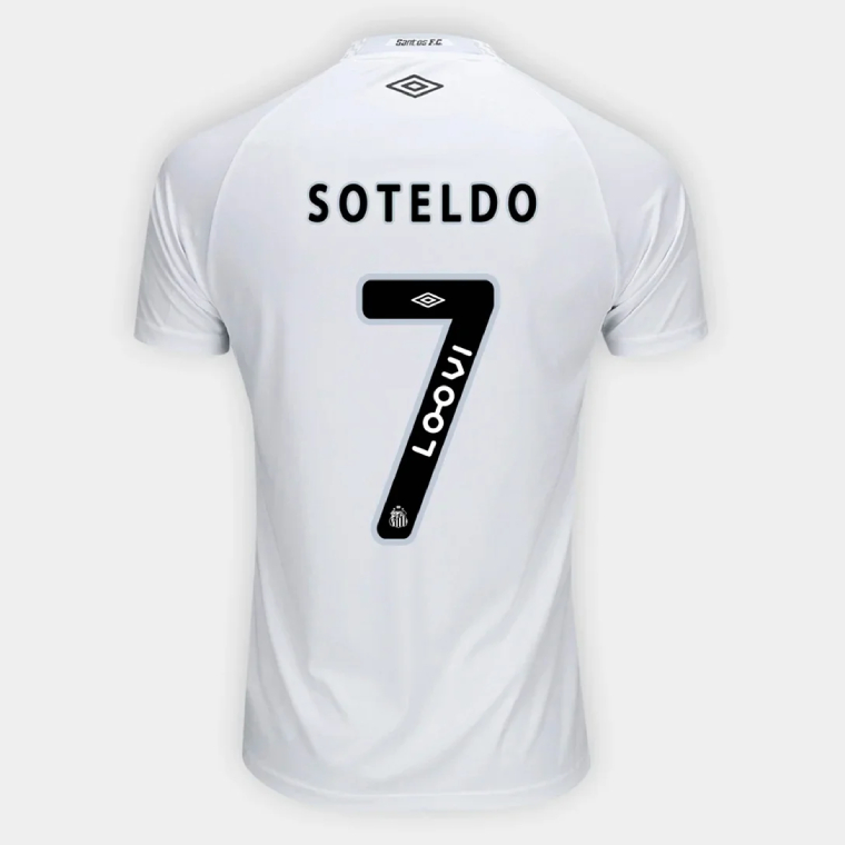 Santos FC Home SOTELDO 7 Jersey 25-26