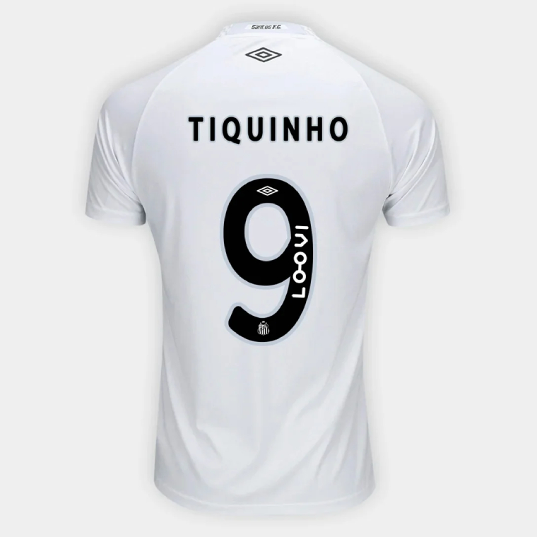 Santos FC Home TIQUINHO 9 Jersey 25-26
