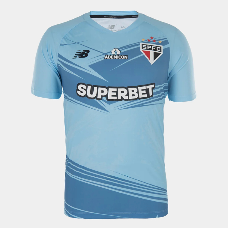 São Paulo Goalkeeper Jersey Light Blue 25-26