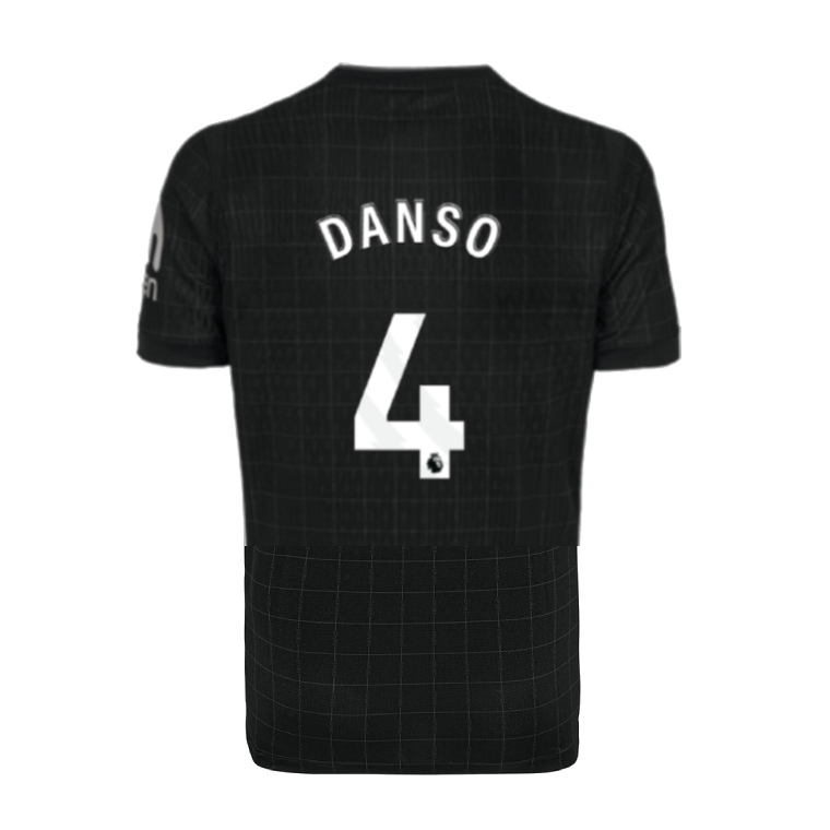Tottenham Hotspur Away DANSO 4 Jersey 25-26