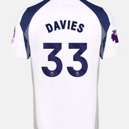 Tottenham Hotspur Home DAVIES 33 Jersey 25-26
