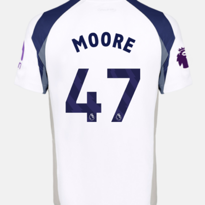 Tottenham Hotspur Home MOORE 47 Jersey 25-26